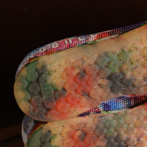 NOBULL Sneakers Unisex SZ M9.5 W11 Tie Dyed Pride Outwork Training Athletic Shoe - Picture 9 of 14